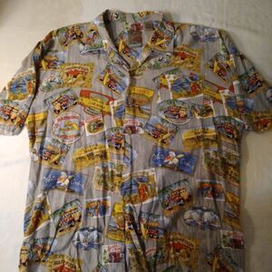 Vintage Next Originals Americana Hawaiian Shirt